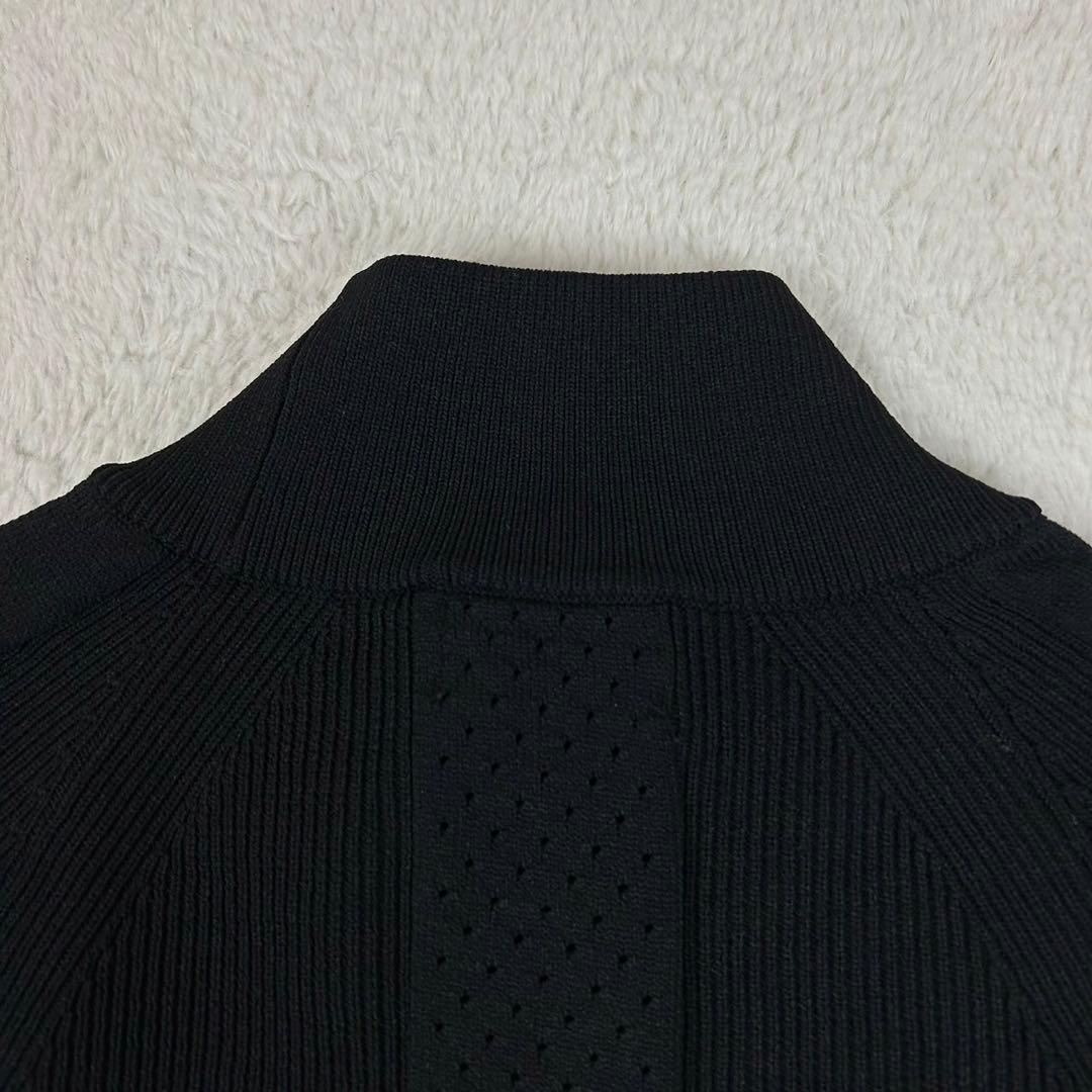 美品 22ss PEARLY GATES ハイネックニット 洗える ストレッチ