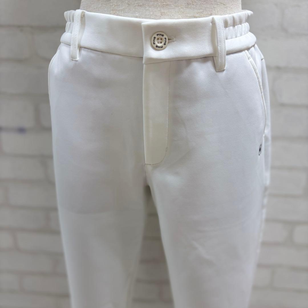 ★美品★ PING ゴルフウェア レディース パンツ Sサイズ ホワイト