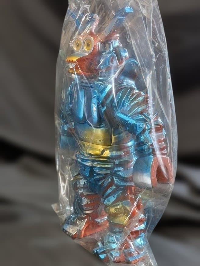 ガルバン ジャイアント「キャプテンウルトラ」登場（ブルマァク復刻）未開封ソフビ