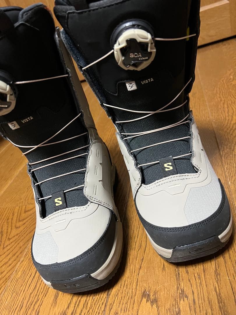 ほぼ新品 SALOMON VISTA ダブルボア スノーボードブーツ 23cm