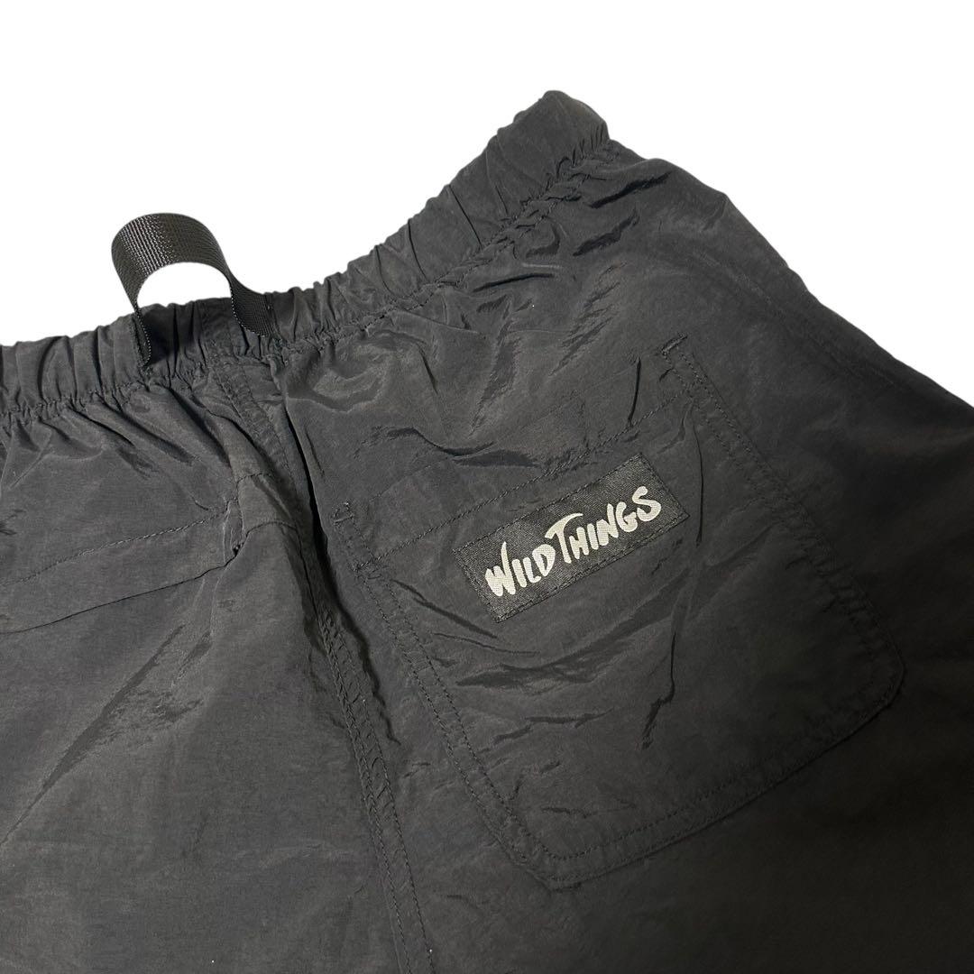 希少 ジャッカル×ワイルドシングス パッカブルショーツ ブラック JACKALL
