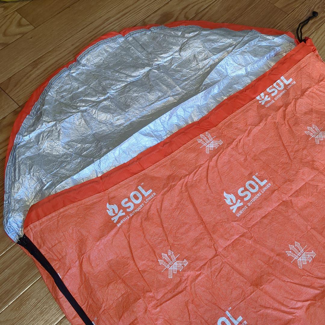 SOL エスケープヴィヴィ 寝袋 シュラフカバー 美品②
