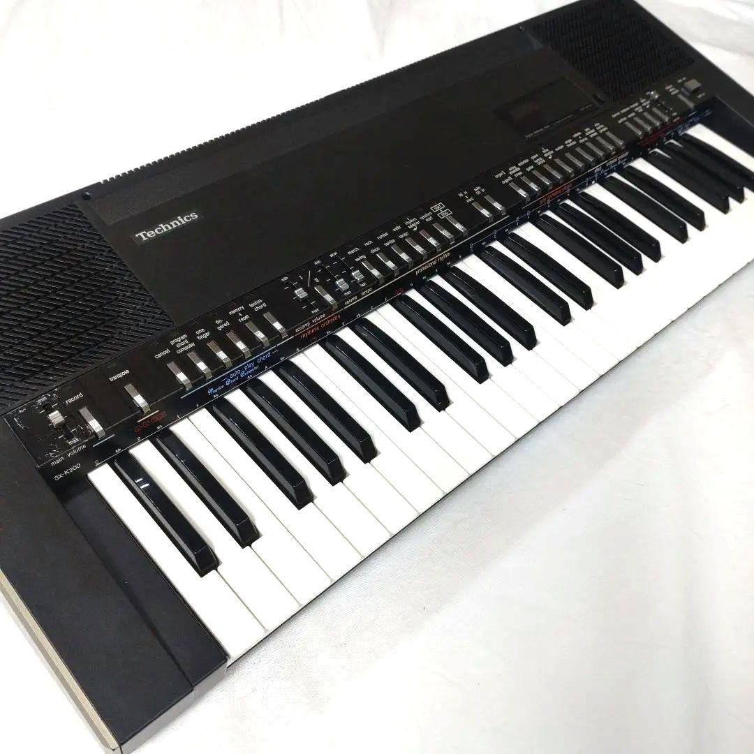 ​【希少・名機】Technics ヴィンテージキーボード SX-K200