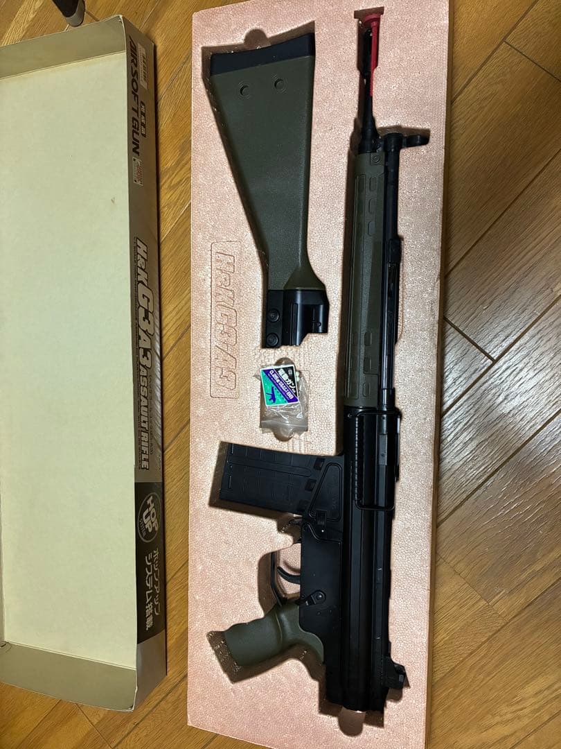 HOP UP HK G3A3 エアコッキングライフル