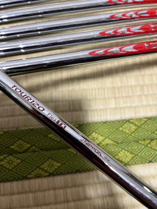 メーカー特注ツアーTＸシャフト装着！フォーティーンＦＨ-１０００アイアン7本
