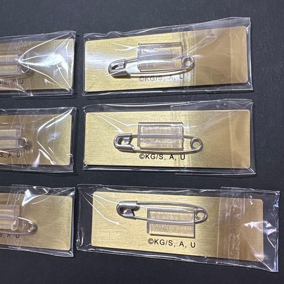 鬼滅の刃 モクテル レプリカネームバッジ 6点セット②