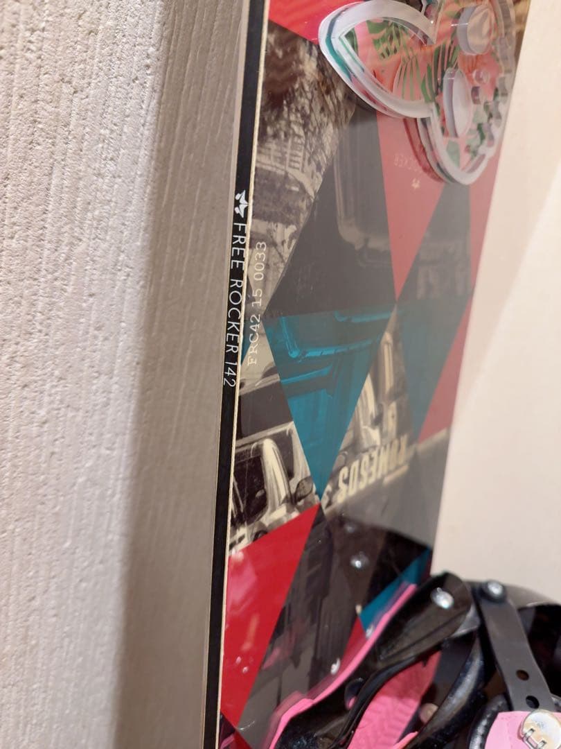 FREE ROCKER 142スノーボード＋入れ物
