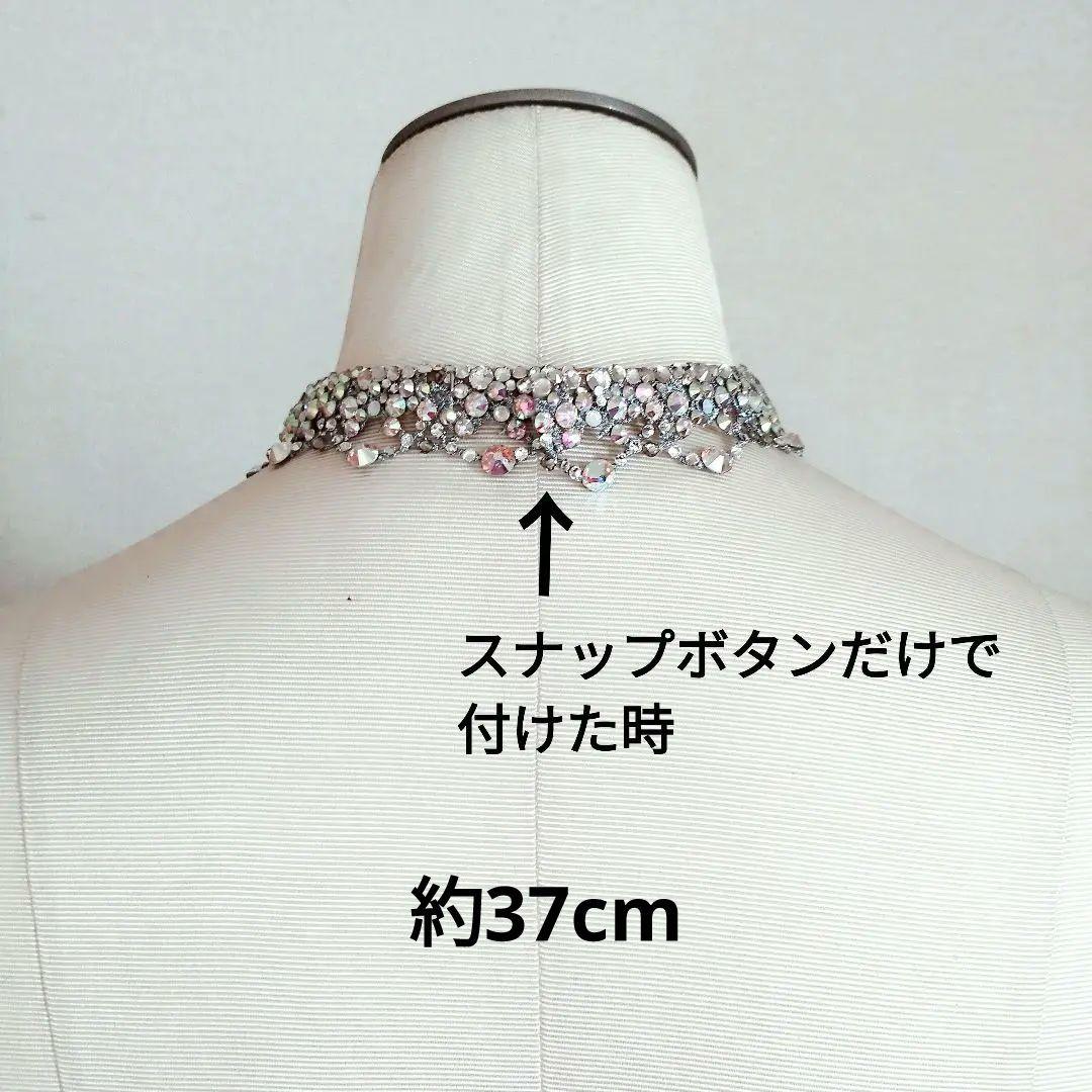 サヤです^_^様　シルバーのレースが美しいネックレス　社交ダンス　イヤリング