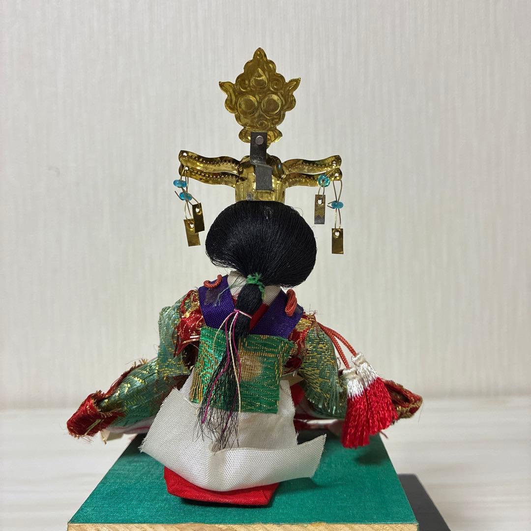 雛人形　ミニ親王飾り　昭和レトロ　アンティーク