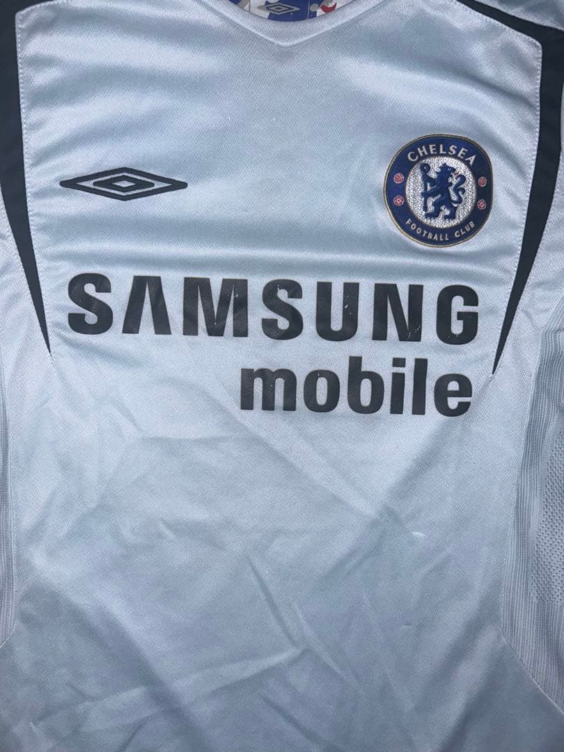 激レア！05-06 Chelsea ライトブルー半袖sサイズ