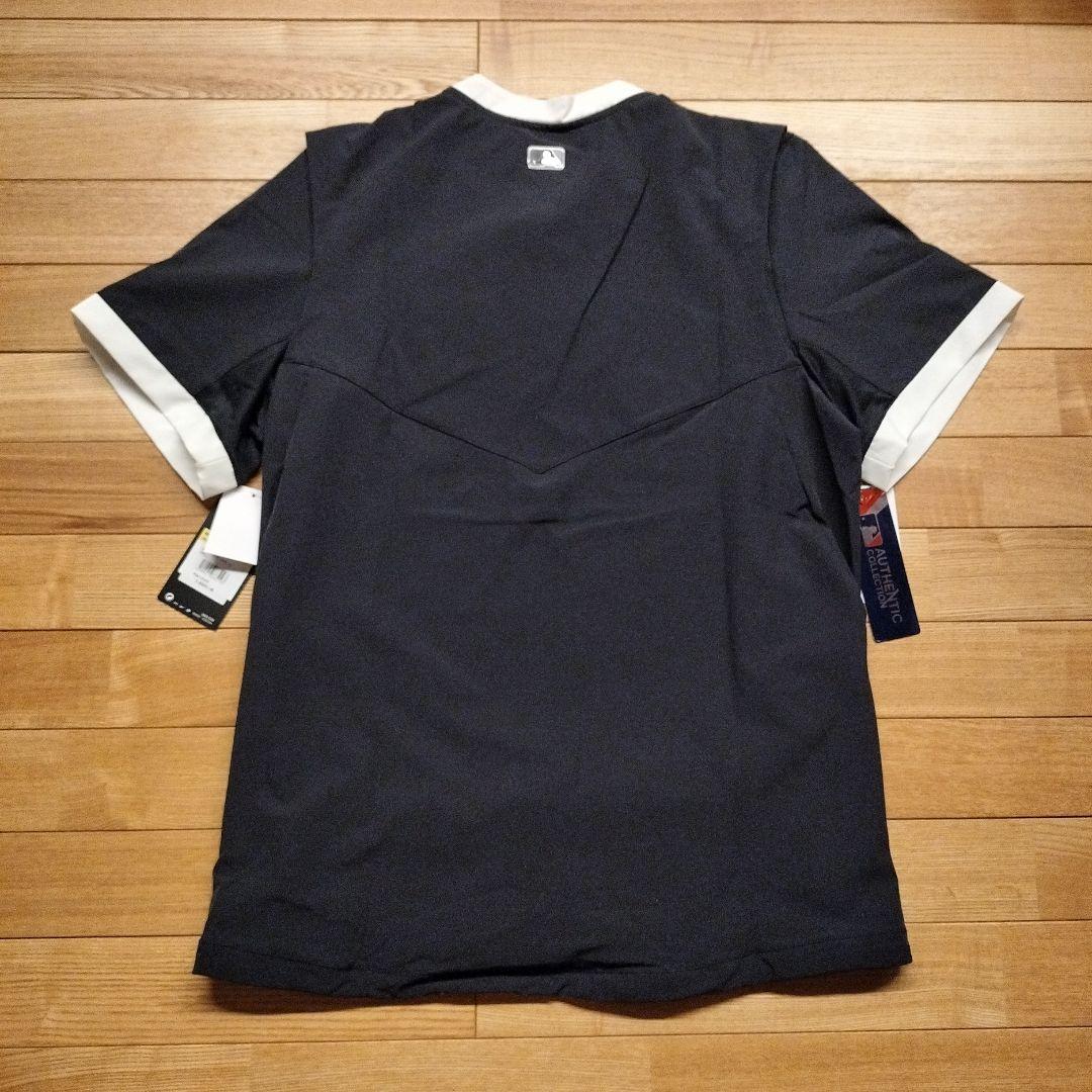 ◆ナイキ◆野球◆NYヤンキース◆半袖ホットプルオーバージャケット◆Sサイズ