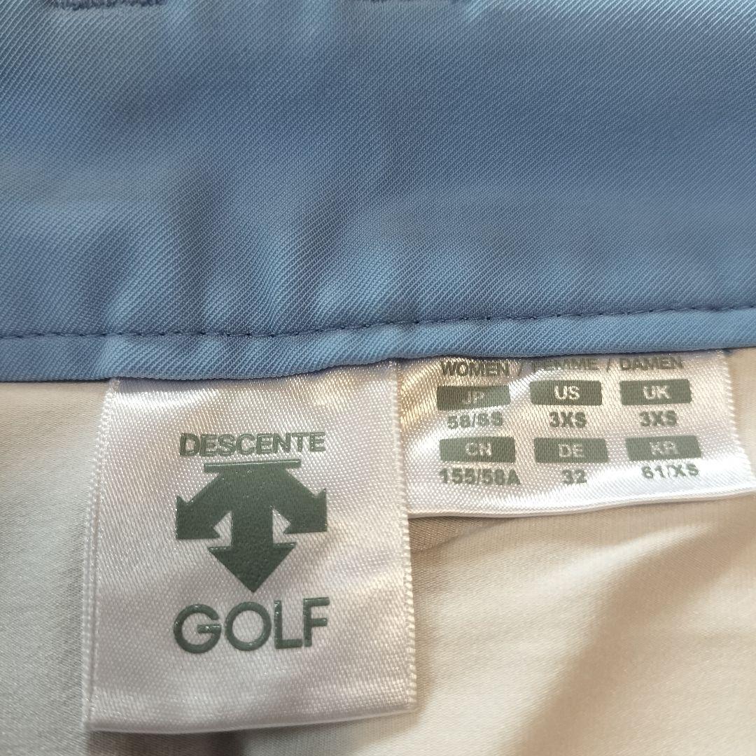 美品 デサント ゴルフ DESCENTE GOLF スカート インナー付