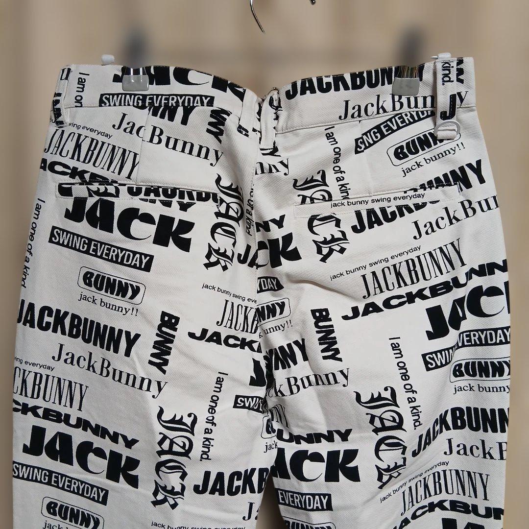 Jack Bunny ロゴプリント パンツ