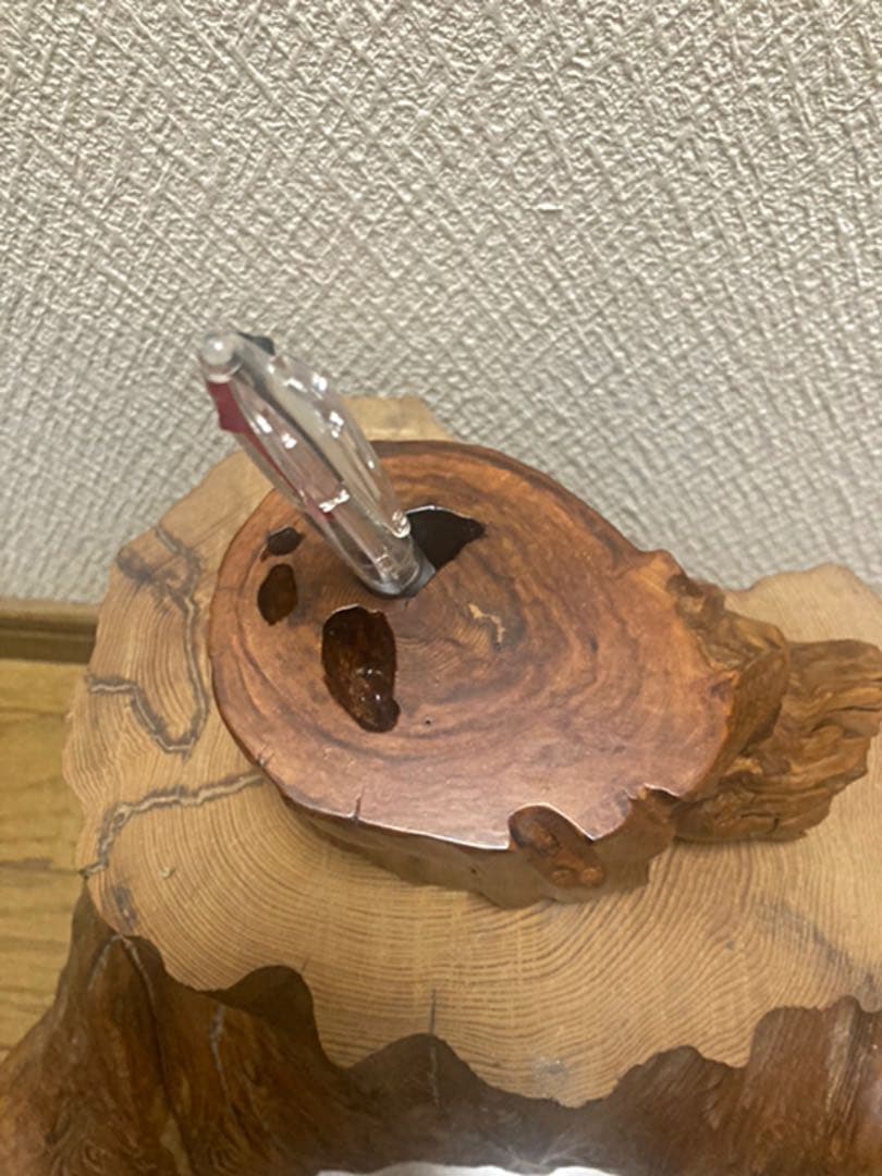 ⭐️草田雲非様の専用⭐️屋久杉のペン立てと屋久杉の台⭐️屋久杉工芸品⭐️