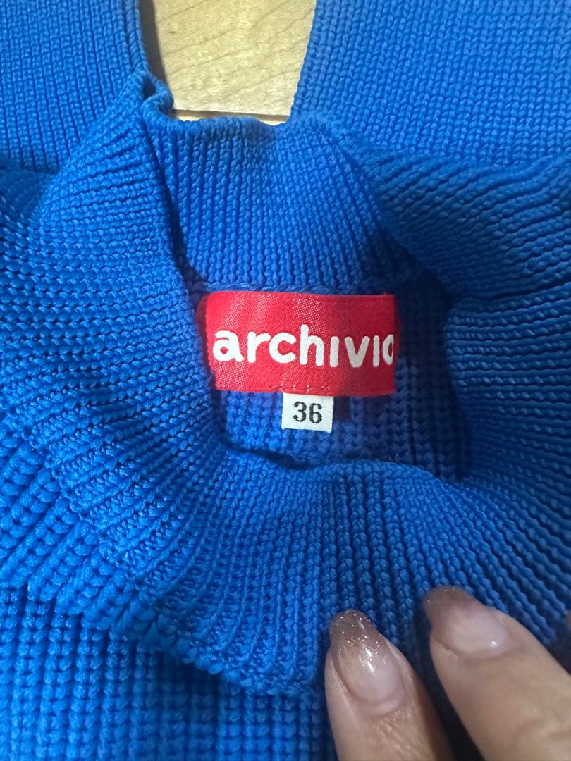 archivio 青 セーター 36