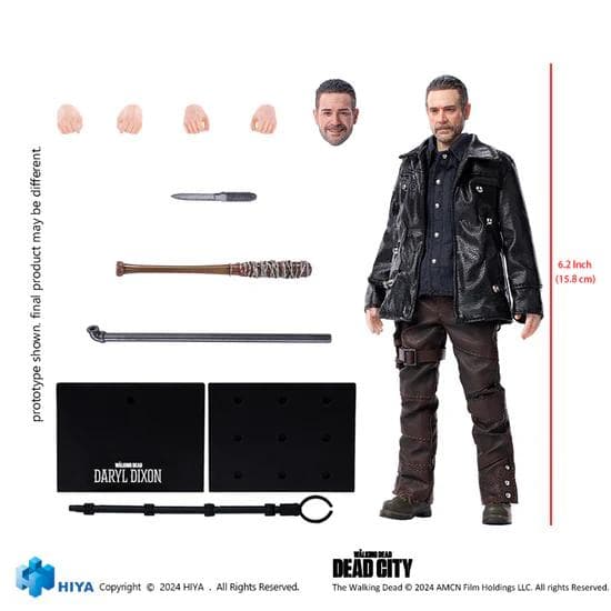 【新品未開封】 Hiya Toys ウォーキングデッド ニーガン