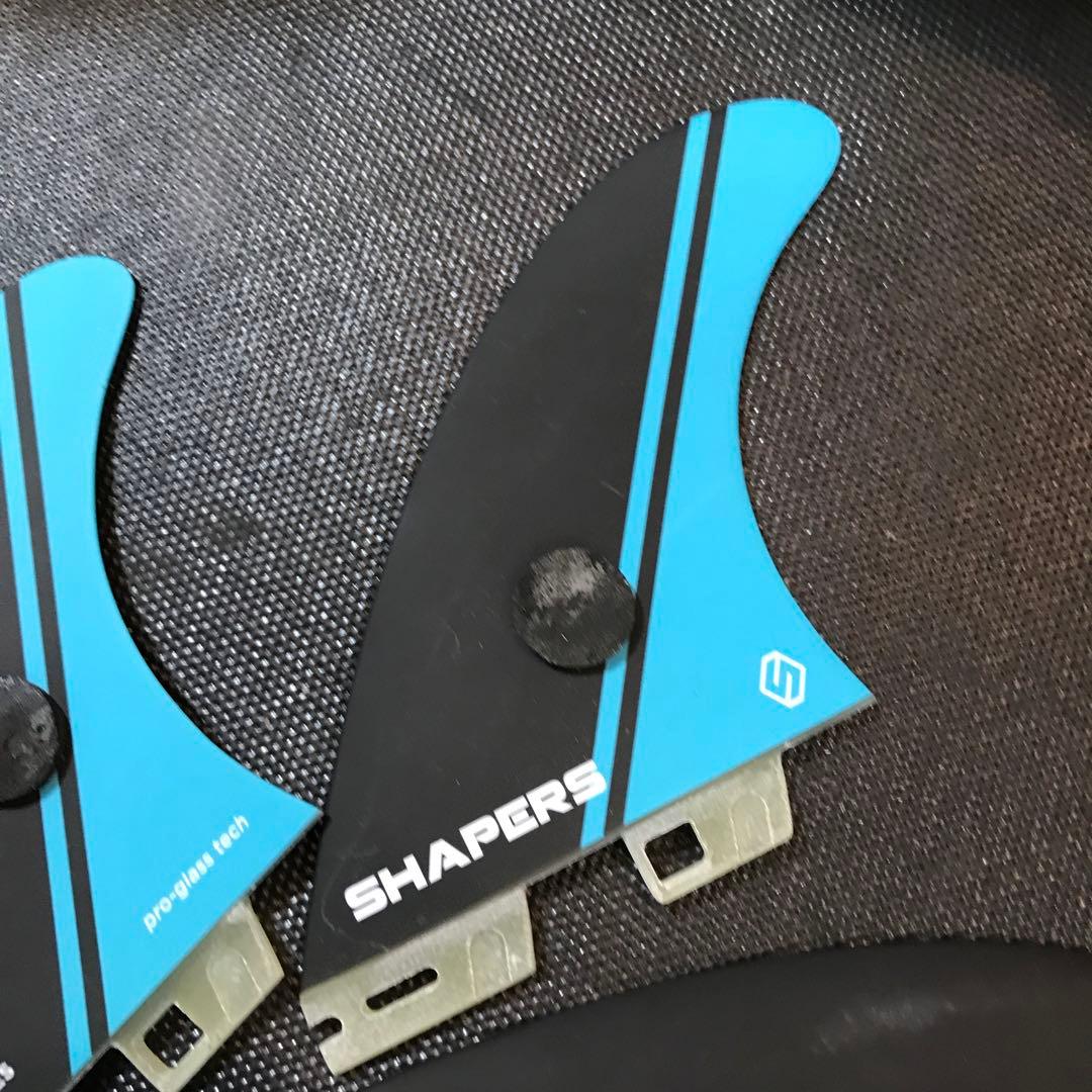 SHAPERS サーフボードフィン プロモデル 3枚セット