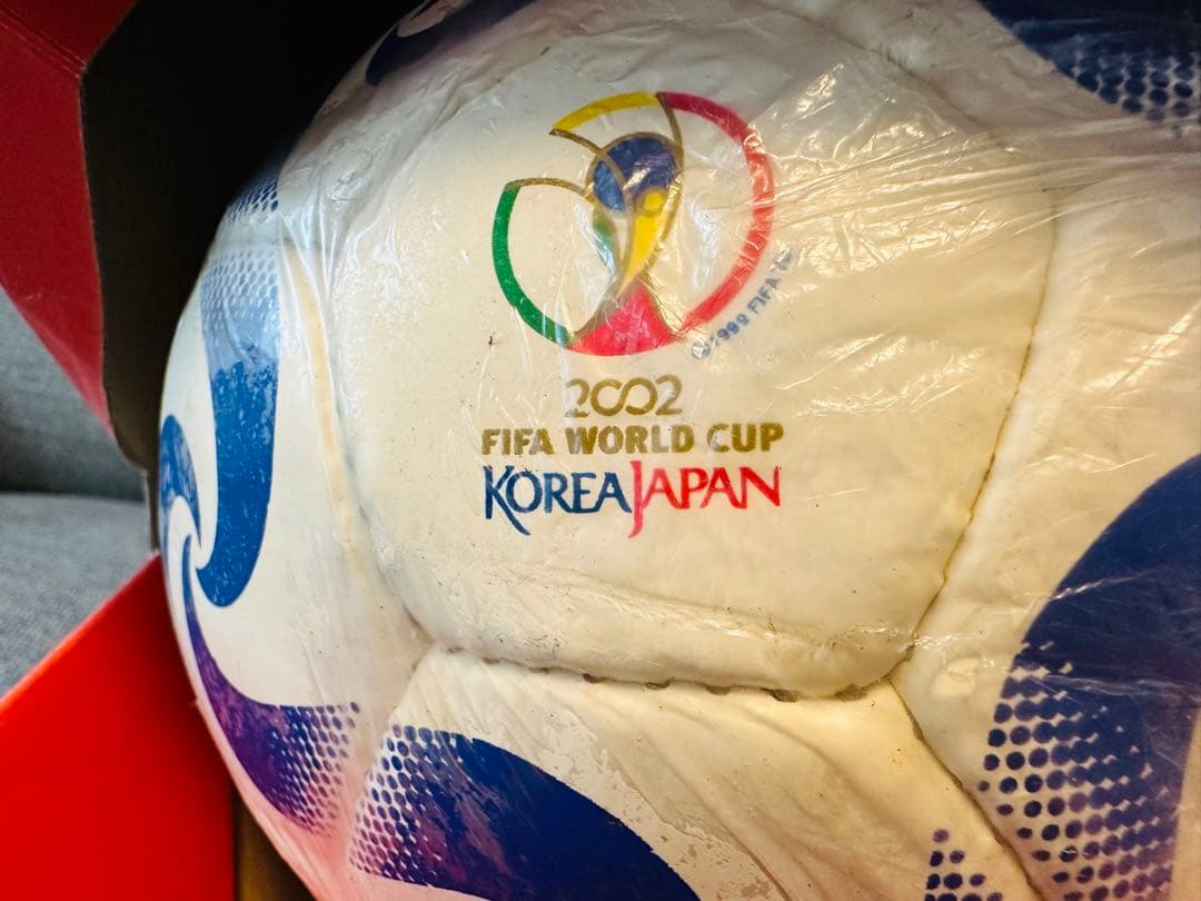 2002 日韓 激レア ワールドカップ 公式 4号球 サッカーボール エポック社
