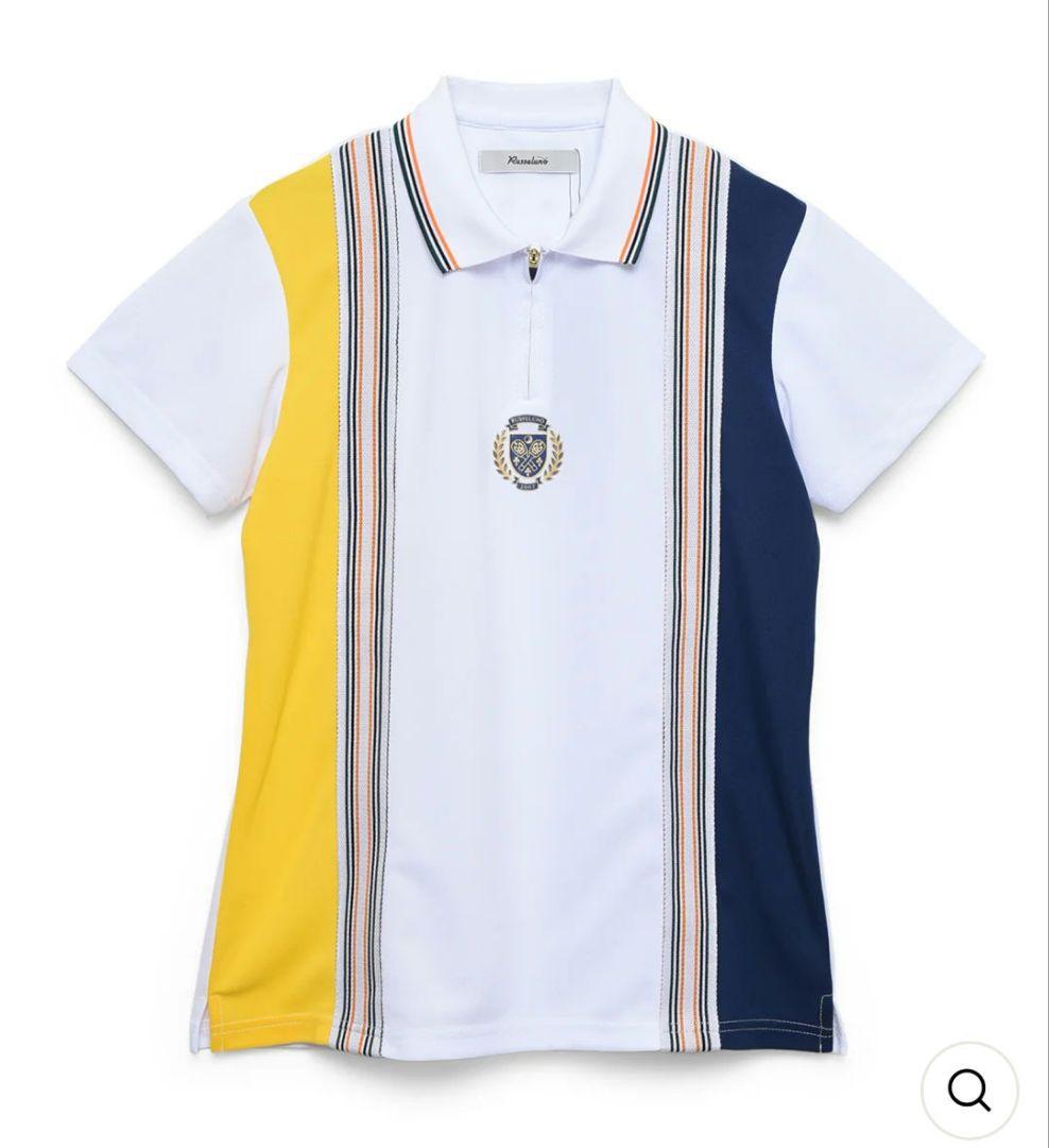新品 2サイズ 定価35,200円 ラッセルノレディースポロシャツ