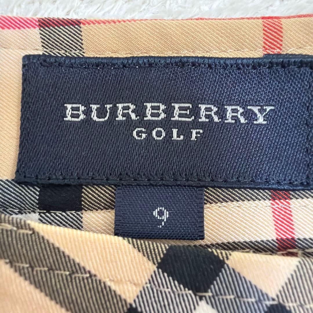BURBERRY GOLF バーバリー ノバチェック ハーフパンツ ベージュ 9