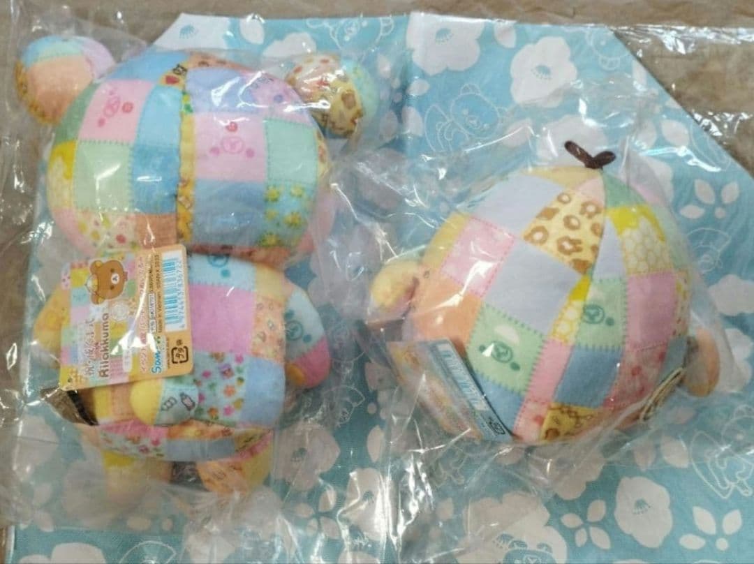 リラックマ　成くま式　パッチワークぬいぐるみセット