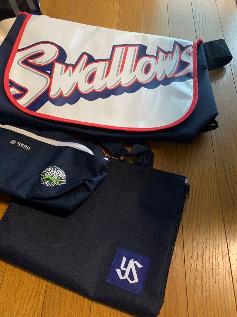東京ヤクルトスワローズ グッズまとめ売り バッグ5点セット