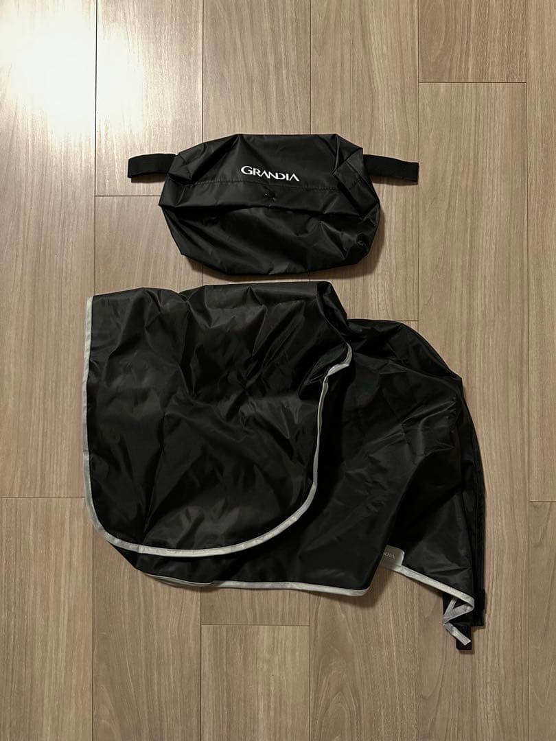 【新品・未使用】OGKグランディアルーフ グランディア専用レインカバー ブラック