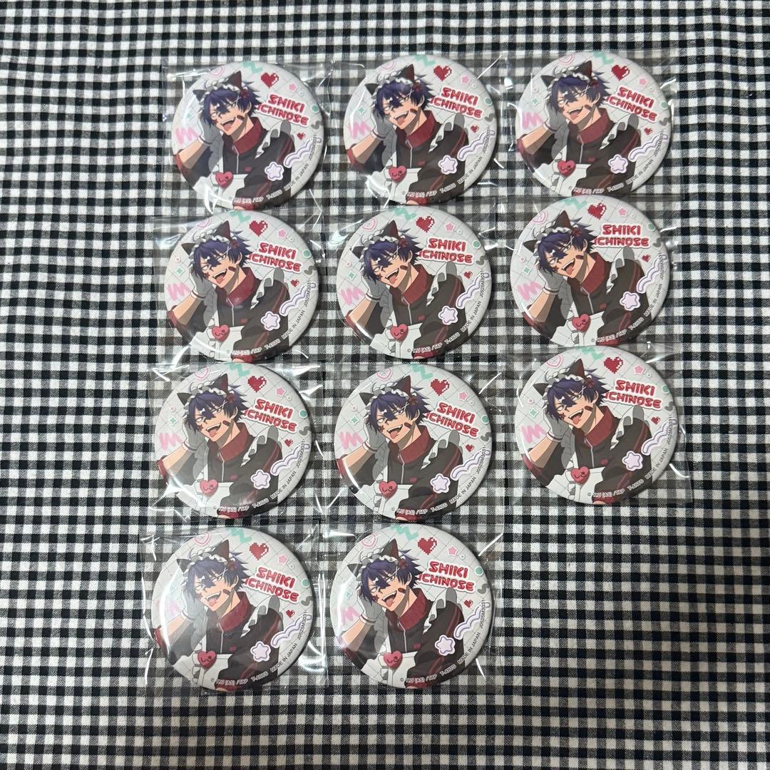一ノ瀬四季 ジャージメイド 缶バッジ 桃源暗鬼