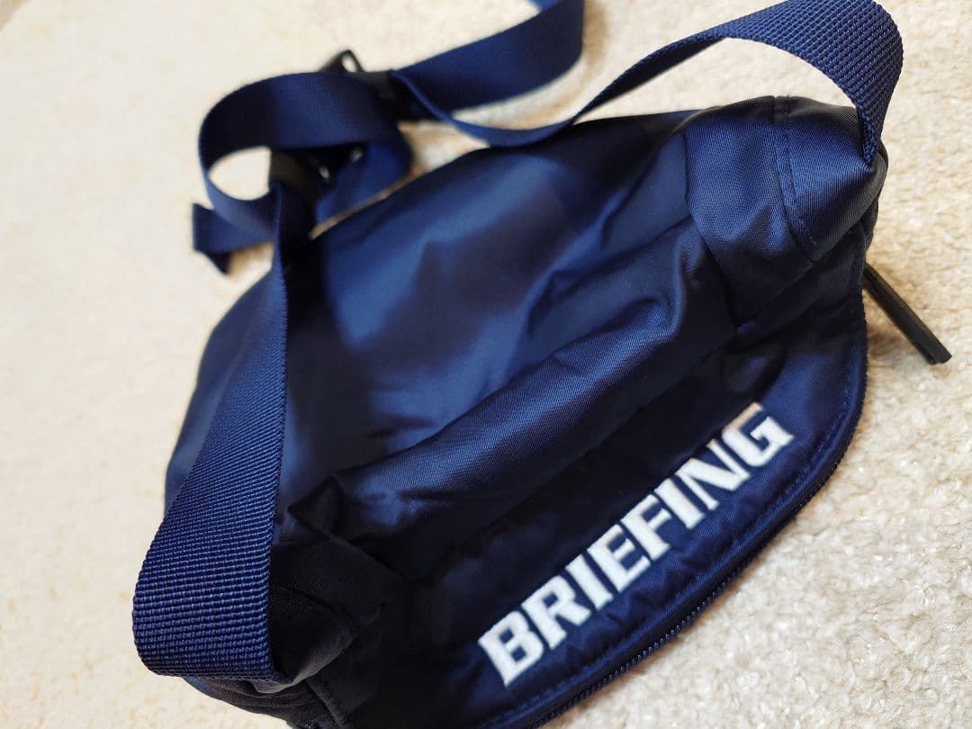 BRIEFING GOLFウエストポーチネイビー