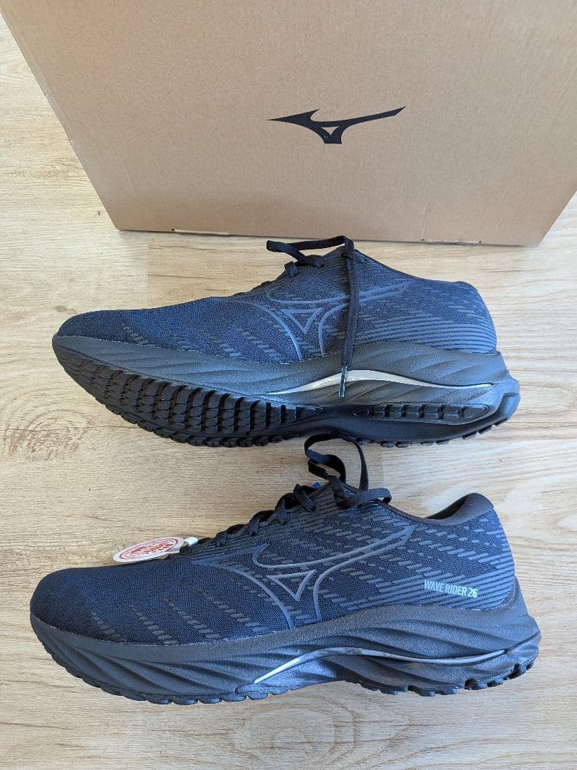 Mizuno WAVERIDER26スーパーワイド30cm 黒新品未使用