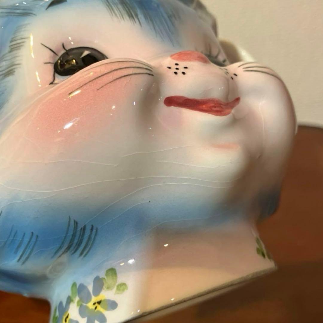 vintage cat teapot miss priss レトロ ヴィンテージ