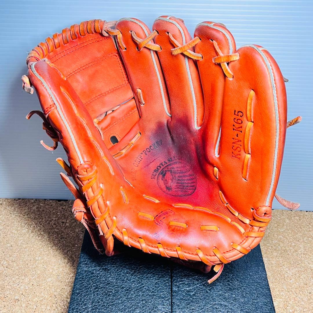 久保田Slugger 軟式野球グローブ／投手用右投/KSNーK65／一般.大人