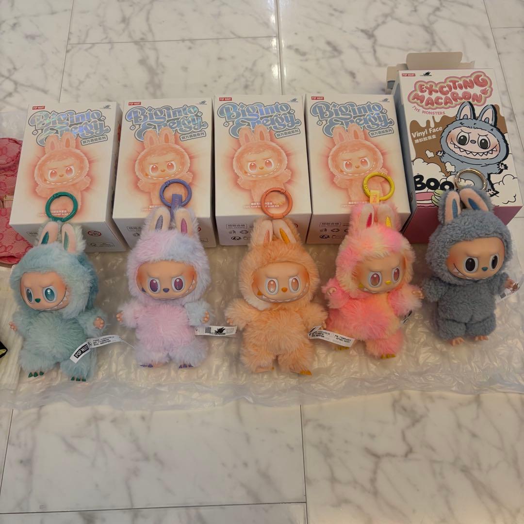 【正規品】POP MARTラブブ マカロン エナジー 5個セット LABUBU
