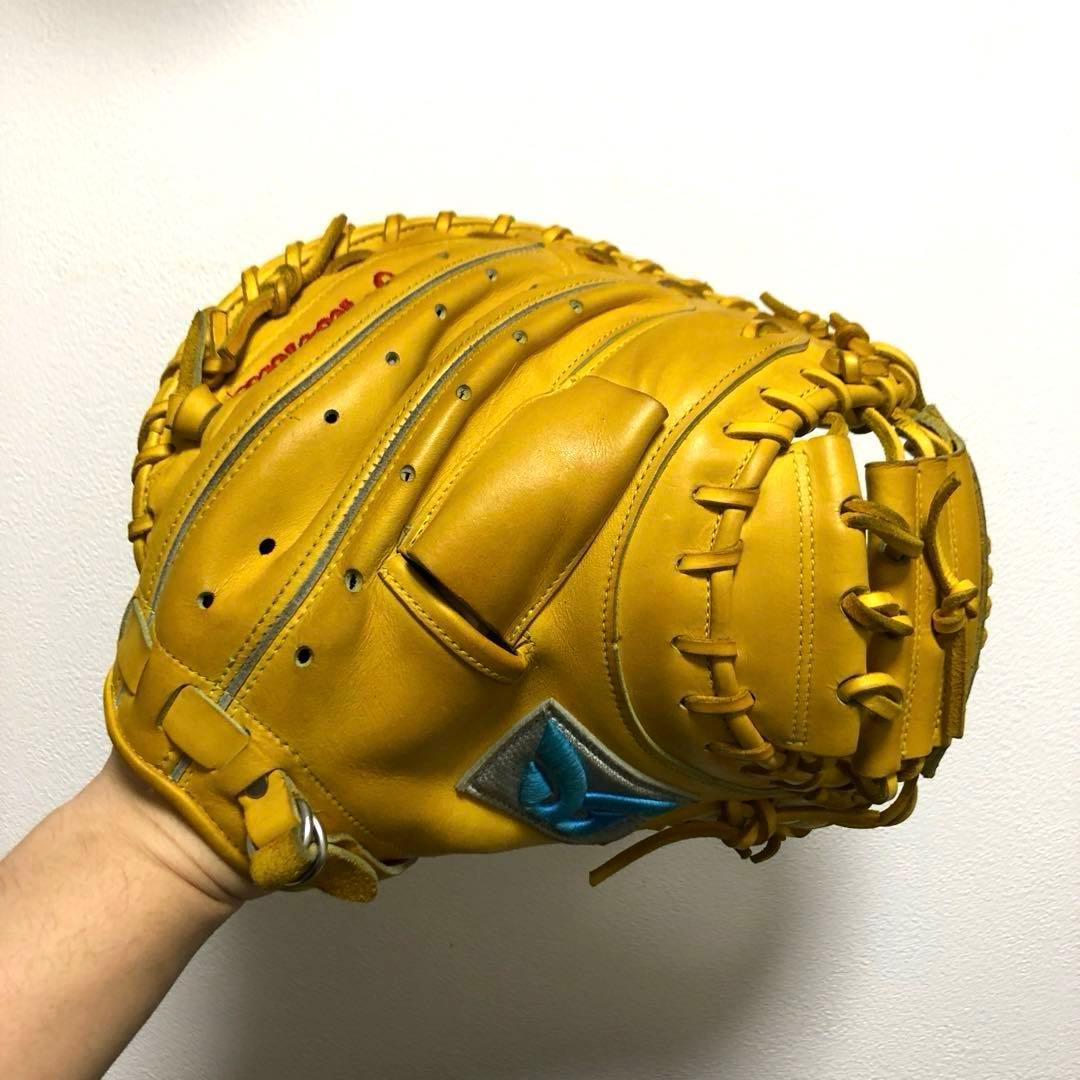 グロム オーダー 硬式 極美品 型抜群 硬式 キャッチャーミット