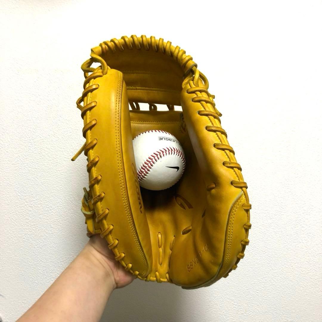 グロム オーダー 硬式 極美品 型抜群 硬式 キャッチャーミット