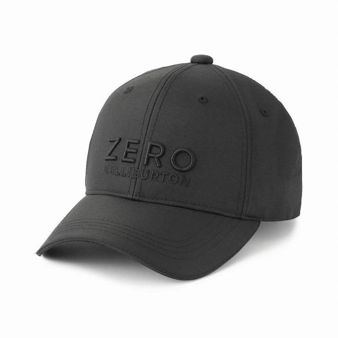 新品完売品　黒　ゼロハリZEROHALLIBURTON ブラックキャップ ゴルフ