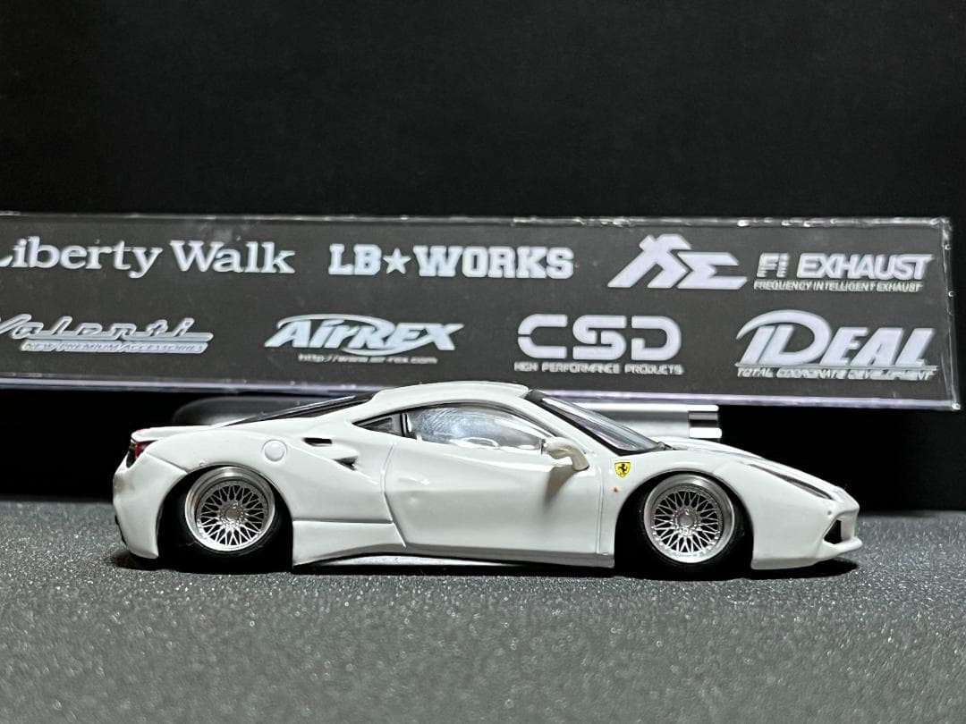 【1/43 カスタム】フェラーリ488 GTB BBS SuperRS風