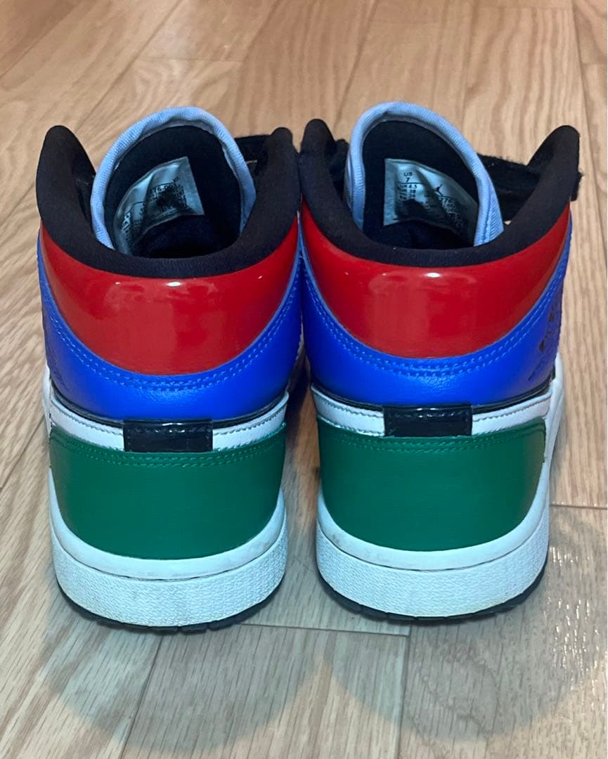 シューズ(女性用) Nike WMNS Air Jordan 1 mid Patent Blend