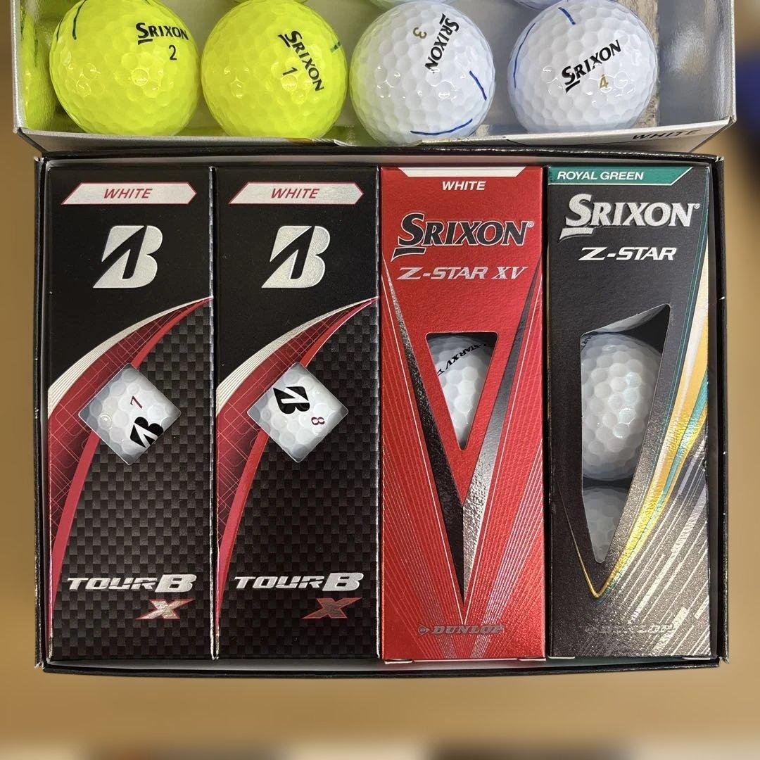 新品ゴルフボール24個 まとめ売り　tourB SRIXON Z-STAR
