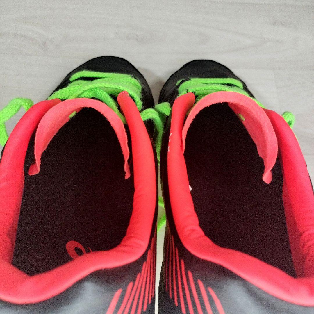 アシックス デスタッキ FF2 軽量 フットサルシューズ 28 黒 asics
