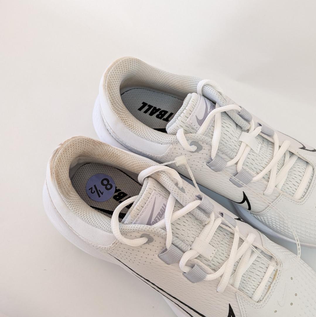NIKEソフトボールスパイクロゴハイパーダイヤモンド4プロホワイト26.5cm