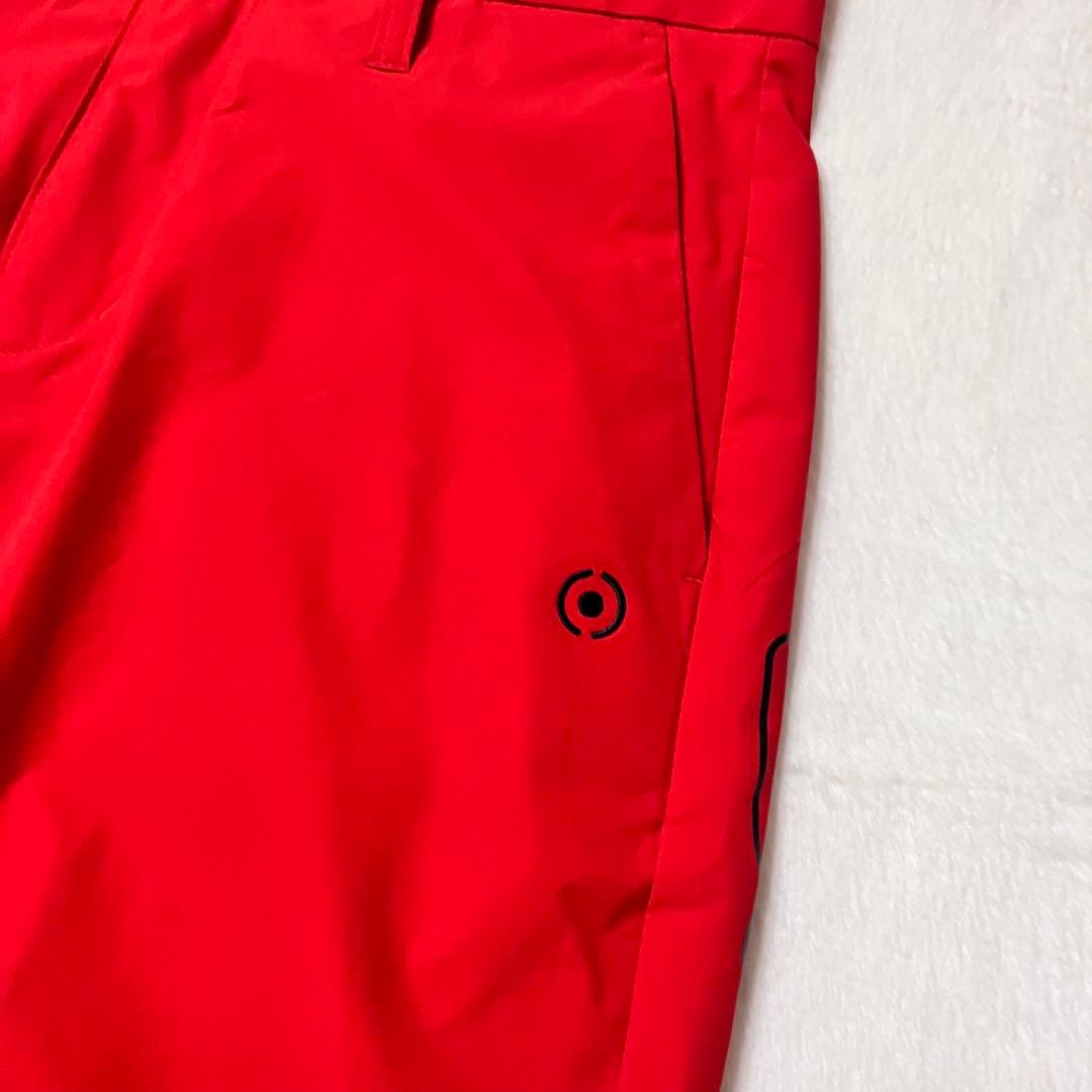 PING ゴルフパンツ 赤 ストレッチ メンズSサイズ　極美品