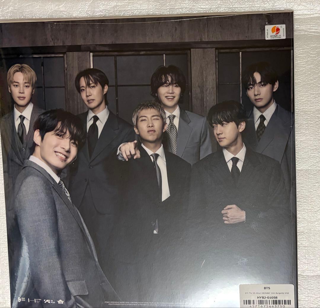 BTS ARIRANG Standard Viny LP 【ジミン】