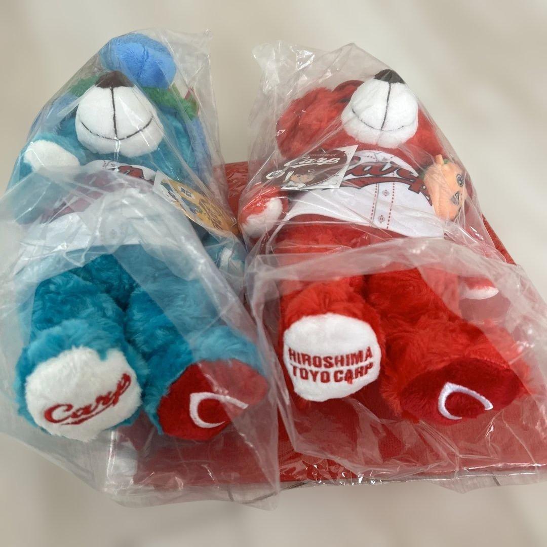 ご当地ベア広島東洋カープぬいぐるみセットおまけ付き