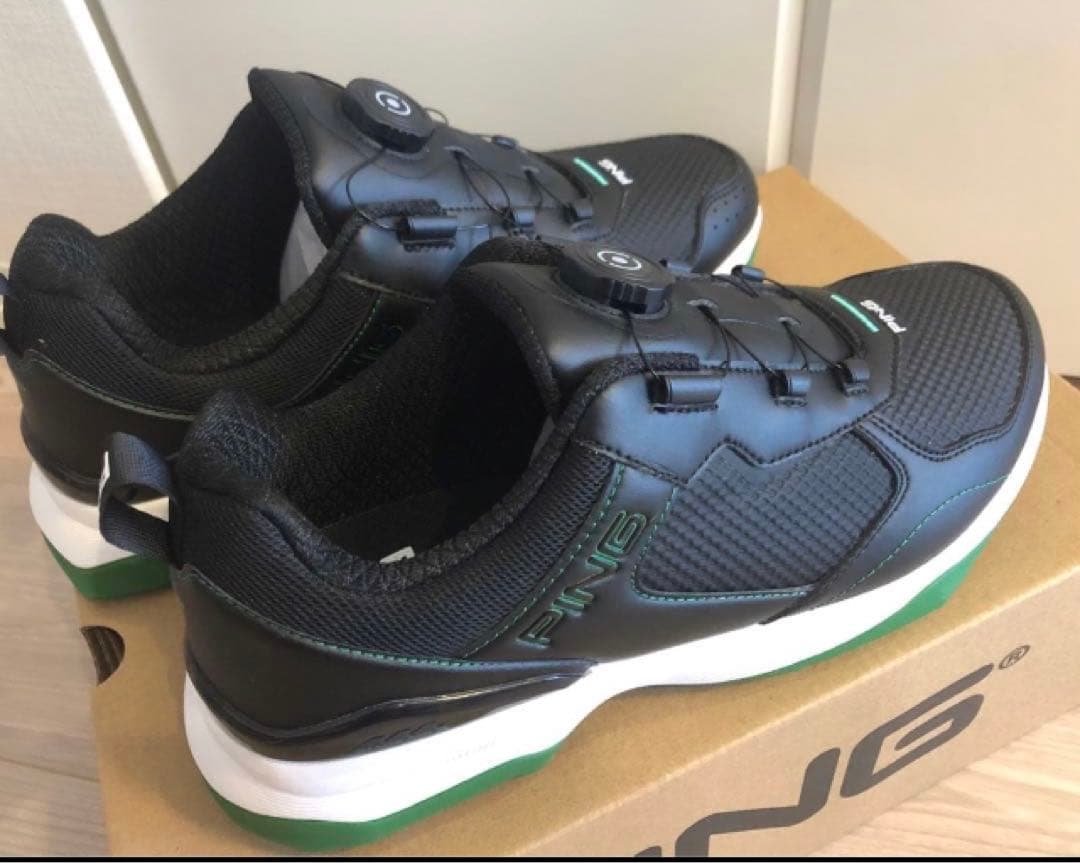 新品　PING スパイクりレスゴルフシューズ　26.0