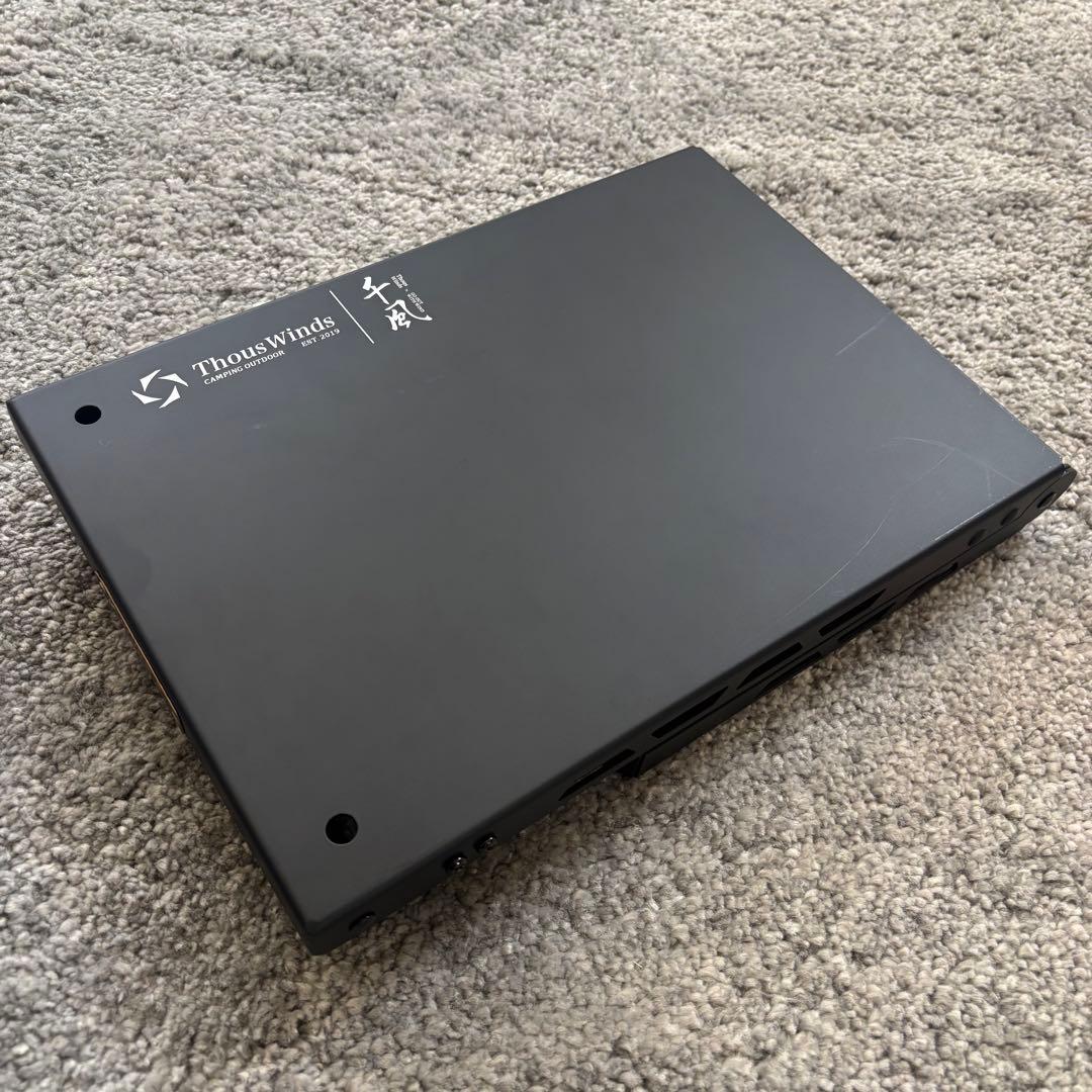 【美品】ThousWinds 拡張コンロ用ソロテーブル IGT対応 ブラック