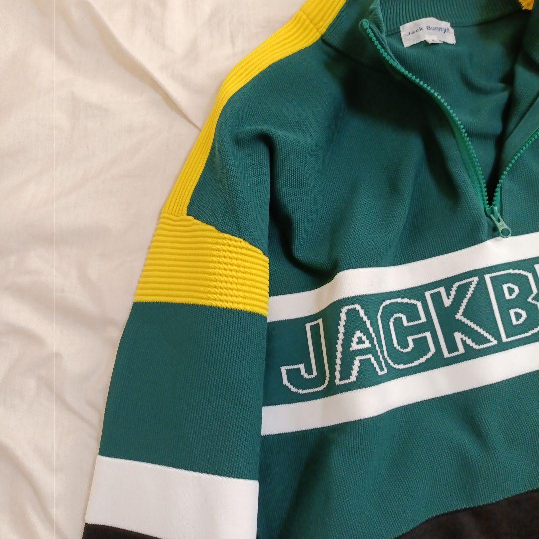 新品・タグ無し　Jack Bunny!! ゴルフウェア　ハーフジッパートレーナー