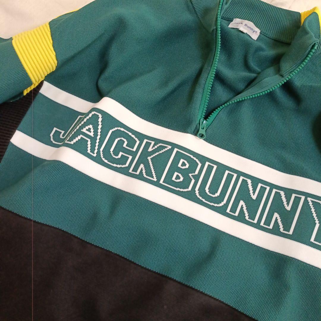 新品・タグ無し　Jack Bunny!! ゴルフウェア　ハーフジッパートレーナー