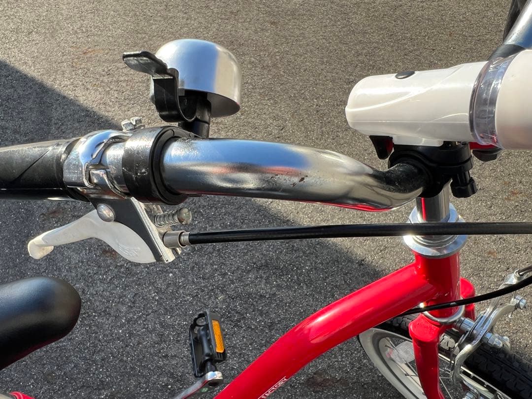 【引取限定】INNOVATION FACTORY 子供用自転車 16インチ 赤