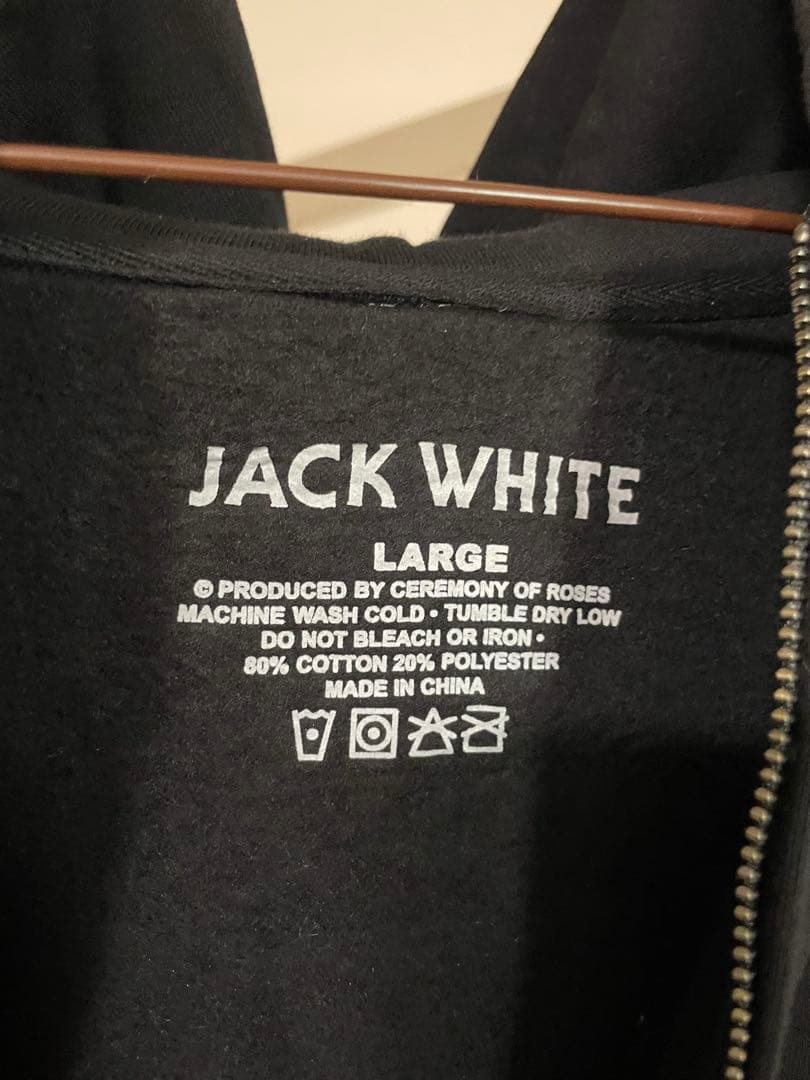 Jack White 2025年 Lサイズ パーカー 来日公演